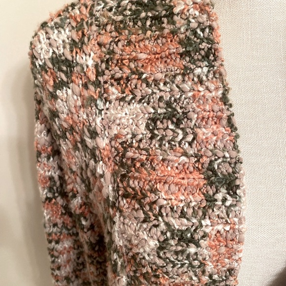 SIMPLY NOELLE Women’s L/S Sweater Color Jacket Fringe Bottom Size S/M (8-10) NEW - Picture 4 of 16